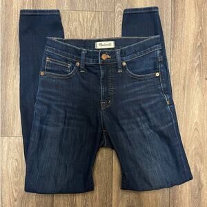 Madewell 9" High-Rise Skinny Jean Size 25